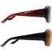 HyKaada 2 Pack Bifocal Reader Sunglasses 1.5x UV Protection Sun Reading Glasses - Designer Colors with 2 Pouches - Buy Online on GoSupps.com