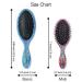 MagicSpell Pro 2 Brush Set - Shiny Blue & Pink - For All Hair Types | Buy Now - Buy Online on GoSupps.com