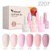 VENALISA Hema-Free Pink Gel Nail Polish Set - 6 Popular Nude Pink Colors | Soak Off LED Nail Lamp Light Manicure Kit for Women & Girls - DIY Salon Gifts (6pcs) - Buy Online on GoSupps.com
