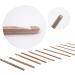 LAMXD Wooden Yarn Bowl Holder with 12 Bamboo Crochet Hooks - Handmade Wool Storage Organizer for Knitting & Crochet - 15 cm - Buy Online on GoSupps.com