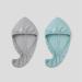 Strong Absorbent Ladies Dry Hair Cap Thickened Shower Cap to Wipe Hair and Dry Hair Towel As the picture shows As the picture shows D