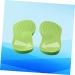 Reflexology Shoe Pads for Women & Men - Sports Correction Insoles for Foot Pain Relief & Arch Support | O Leg & Strephexopodia Fix | 22x7.5cm Green - Buy Online on GoSupps.com