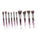 FRCOLOR 20 Pcs Makeup Brush Set - Professional Cosmetics Brushes with Major Diamond Shank - Luxurious Powder Brushes for Flawless Makeup Application - Buy Online on GoSupps.com