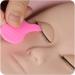 Eyelash Extension Y Shape Brush - 20pcs Silicone Mini Comb for Lash Cleaning - Pink Y Brush Tools - Buy Online on GoSupps.com