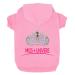 Dogs hoodies dog clothing clothing Miss Univers fleece sweater winter sweatshirt warm cotton care hoodie for small dogs medium large dogs l pink