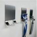 Buy BaoKuan Stainless Steel Razor Rack - Self-Adhesive Double Hooks Waterproof Holder for Bathroom Kitchen Closet & Office - International Shipping Available. - Buy Online on GoSupps.com