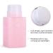 Empty Dispenser Pump Bottle Refillable Nail Art Polish Remover Press Bottle Lotion Makeup Removal Pump Press Bottle for Nail Salons Makeup Artists(Pink) - Buy Online on GoSupps.com