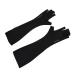 FRCOLOR 1 Pair Nail Gloves Fingerless Gloves Gel Nail Led Lamp Gel Manicure Gloves Uv-resistant Manicure Gloves Manicure Tools Uv Shield Gloves Mj03 Sun Protection Polyester 25X9X0.4CM