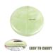 LEBQ 2 Pack Eyelash Extension Jade Stone Glue Palette - Premium 2 Inch Fake Eyelash Base for Perfect Lashes - Buy Online on GoSupps.com