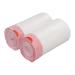 Hespama Drawstring Trash Bags 10L White Garbage Bags(2 Rolls/120 Counts)