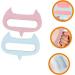 CLISPEED 4-Piece Silicone Acupuncture Massager Set - Scalp Massage Combs for Pain Relief & Relaxation | International Shipping Available - Buy Online on GoSupps.com