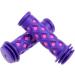 SAPLIZE Kids Bike Handlebar Grips - Shorter Length for Girls and Boys Bikes - Soft and Comfortable Purple Grips with Streamers - Buy Online on GoSupps.com