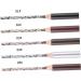 Mipcase 6 Pcs Eyebrow Pen White Eye Liner Pencils Brow Gel Brow Brush Eyeliner Miss Major Eyebrow Brush 1 count (Pack of 1) As Shownx3pcs - Buy Online on GoSupps.com