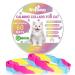Woyamay Calming Collar For Cats Adjustable Calming Cat Collar for Anxiety and Stress Relief Natural Cat Calming Pheromone Collar with 60 Days for Kitten Medium Large Cats 2 Pack Rainbow Rainbow-2 Pack