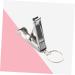 FOMIYES Stainless Steel Nail Clippers Stainless Steel Keychain Stainless Steel Bottle Opener Key Chain Fold - Buy Online on GoSupps.com