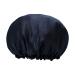 TOPTIE Women Satin Bonnet Night Sleep Cap Elastic Night Hair Cover-Black