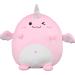 Marsjoy Pink Unicorn Plush Pillow - Squishy Stuffed Animal Toy for Girls | Cute and Huggable Christmas Gift with Pink Wings - Buy Online on GoSupps.com