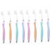 Ultechnovo 8 STK Ultrafine soft toothbrush travel toothbrush hard toothbrushes with soft bristles super soft toothbrush additional toothbrush infant toothbrush travel so soft
