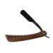 Magiclulu manual razor male razor men's razor body razor for men per shave razor portable razor beard razor razor blade plaid man rose wood