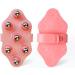 Shop Pink Palm-Shaped Massage Roller with Metal Balls - Premium Women's Body Care Tool - Buy Online on GoSupps.com