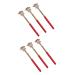 Beavorty 6 pcs. Portable back scratch massage handwill scratches back good gift claw scratch back massage made of metal steel steel tickling.