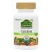 NaturesPlus Source of Life Garden Certified Organic Calcium with AlgaeCal - 1000 mg 120 Vegan Capsules - Plant-Based Bone Health Support Supplement - Vegetarian Gluten-Free - 30 Servings