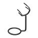 Predolo Metal Razor & Brush Stand for Men - Stable Hairdresser Accessory for Home & Shower | Perfect Birthday Gift - Buy Online on GoSupps.com
