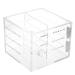 QKISS 8 layers of eyelash storage box false eyelashes organizer tool display box eyelash extension props tools eyelashes glue pallet holder