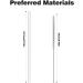 4Pcs Replacement Straws Reusable Straws for Stanley Water Bottles Compatible 30oz 20oz 14oz Tumbler with Cleaning Brush Plastic(Clear) - Buy Online on GoSupps.com