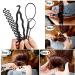 9-Piece Hair Knot Braid Maker Kit - Topsy Tail Hair Accessories for DIY Hairstyles | Best Styling Tools for Women & Girls - Buy Online on GoSupps.com