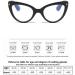 Viseng Women's Oversized Cateye Reading Glasses - Blue Light Blocker Stylish Readers (+1.5 Diopters Black) - International Shipping Available - Buy Online on GoSupps.com