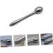 Minkissy Eye Cream Roller Ball Massage Stick - Skin Care Tool for Puffiness Relief & Brightening - 7.8x6cm Silver Eye Massager for Women - Buy Online on GoSupps.com