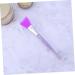 Beavorty silicone brush silicone brush Facial Brush Makeup Brush Facemask Brush purple set cosmetic 17*3cm Purple - Buy Online on GoSupps.com