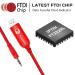 Feanteek USB Glucose Meter Cable for Onetouch Glucometer - Compatible with Ultra2, UltraMini, UltraLink, and Ultra Smart - Red, 1M - Buy Online on GoSupps.com