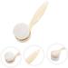 Housoutil Face Brush Handheld Face Scrubbers Manual Facial Brush Handheld Face Wash Brush Silicone Facial Brush Face Wash Brush for Pore Cleansing Silica Gel Miss Washing Device Long Handle - Buy Online on GoSupps.com