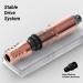 STIGMA Rotary Tattoo Machine Pen - Japan Motor, Ultra High Speed, DC Connected (Rose Gold) - Buy Online on GoSupps.com