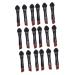 Hemoton 60 Pcs Make Eye Shadow Brush Cosmetics Women Makeup Brush Blending Brush Eye Shadow Applicator 20pcsx3pcs Blackx3pcs
