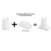 Wall Nanny 6 Inch Extension Accessories for Baby Gate (Made in USA) Connect Extensions to Wall Nanny's and Add 6 Inches in Length to Baby Gates - 4 Pack - Buy Online on GoSupps.com