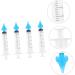 Healifty Ear Wax Remover Syringe - 4pcs Assorted Color Ear Cleaner Tool - Buy Online on GoSupps.com