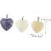 Beaupretty 24pcs Crystal Heart Stone Decor - Emerald Jewelry & Miniature Decoration for Crafts Tablescape Meditation & Chinese Home Decoration - Buy Online on GoSupps.com