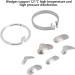 Buy 100 Piece Contoured Sectional Matrices & Ring Wedges - International Shipping Available - Buy Online on GoSupps.com