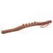 Guasha wooden stick 48 cm scraping sticks Non-slip curved massage stick for neck and back