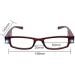 LED Reading Glasses with Lights - Bright Lighted Magnifier for Nighttime Reading - Compact Unisex Eyewear for Clear Vision - Buy Online on GoSupps.com