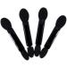 Balacoo 200 pcs Sponge Eye Double-ended Black Eyeshadow Makeup Shadow Tipped Brush - Buy Online on GoSupps.com