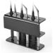 Tweezer stand Tweezer Stand 6 Holes Eyelash Tool Holder Acrylic Eyelashes Extension Supplies Display Black - Buy Online on GoSupps.com