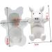 OUNONA Candle Molds Clay Molds Animal Silicone Candy Candle Decor Cake Pops Mold Non-Stick Mold Silicone Ice Cube Molds Ice Block Mold Chocolate Molds DIY Dessert Mold Piggy Biscuit 3D - Buy Online on GoSupps.com