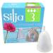 Silja Cup N 3 STAB - Menstrual cup made in Germany from 100% medical silicone
