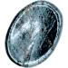Hematite Crystal Thumb Stone - Stress Relief & Grounding Energy Aid for Meditation and Chakra Balance - Polished Healing Gem for Anxiety & Focus - Buy Online on GoSupps.com