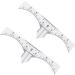 Hemoton 20 Pcs Eyebrow Guide Measure Tool Microblading Ruler Guide Makeup Ruler Eyebrow Ruler Make up - Buy Online on GoSupps.com