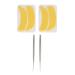 2 Pairs U Shape Eyelash Curling and Perming Pad Universal Eyelash Extensions and Curling Tool